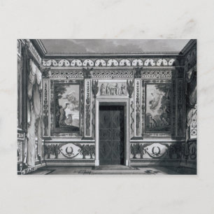 Grecian Salon, von "Architectural Postkarte