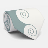 Grecian Spiral Wave Krawatte (Gerollt)