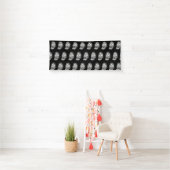 Greco Roman Bust Banner (Insitu)