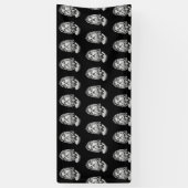 Greco Roman Bust Banner (Vertikal)