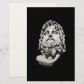 Greco Roman Bust Briefpapier (Vorne/Hinten)
