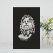 Greco Roman Bust Briefpapier (Stehend Vorderseite)
