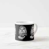 Greco Roman Bust Espressotasse (Vorderseite Rechts)