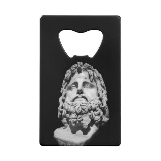 Greco Roman Bust Geldbeutel Flaschenöffner (Vorderseite)