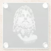 Greco Roman Bust Glasuntersetzer (Rückseite)