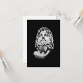 Greco Roman Bust Karte (Vorderseite/Rückseite Beispiel)