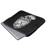 Greco Roman Bust Laptopschutzhülle (Vorne Knopf)
