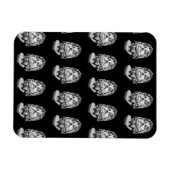 Greco Roman Bust Magnet (Horizontal)