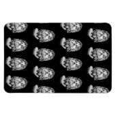 Greco Roman Bust Magnet (Horizontal)