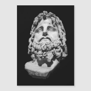 Greco Roman Bust Magnetkarte