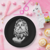 Greco Roman Bust Pappteller (Party)