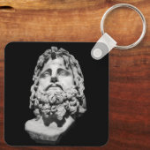 Greco Roman Bust Schlüsselanhänger (Rückseite)