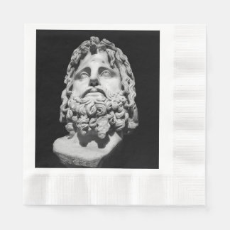 Greco Roman Bust Serviette