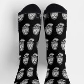 Greco Roman Bust Socken (Oben)