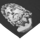 Greco Roman Bust Tischdecke (Schrägansicht)