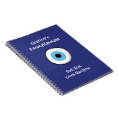 Gree Evil Eye Notebook Notizblock (Rechte Seite)