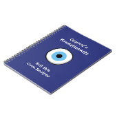 Gree Evil Eye Notebook Notizblock (Linke Seite)
