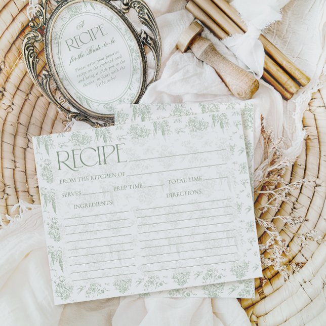 Gree Toile Vintages Brautparty Rezept (Von Creator hochgeladen)