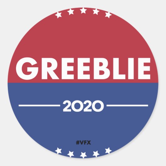 Greeblie 2020 Aufkleber (Vorderseite)