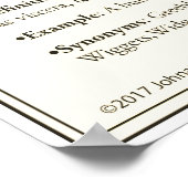 Greeblie 24" x 20", Value Poster Paper (Matte) (Ecke)