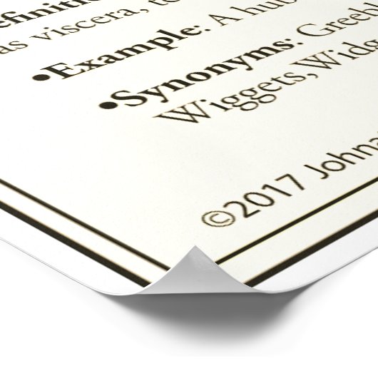 Greeblie 24" x 20", Value Poster Paper (Matte) (Ecke)