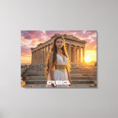 GREECE - ACROPOLIS LEINWANDDRUCK (Vorderseite)