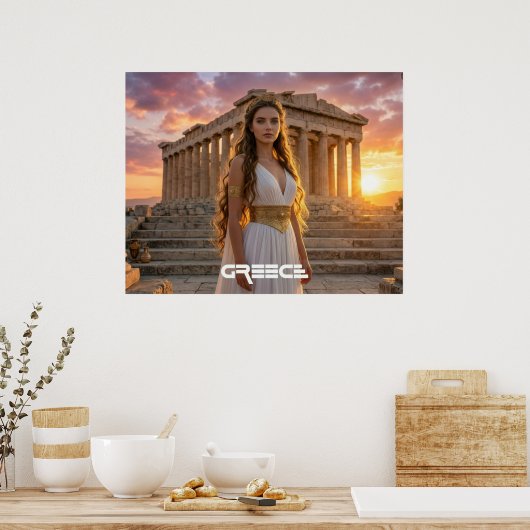 GREECE - ACROPOLIS POSTER (Küche)