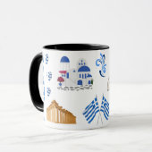 Greece Coffee Cup, Perfect Gift for Travel mug Tasse (Vorderseite Links)