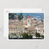 Greece - Corfu - Kerkyra - Postkarte (Vorne/Hinten)