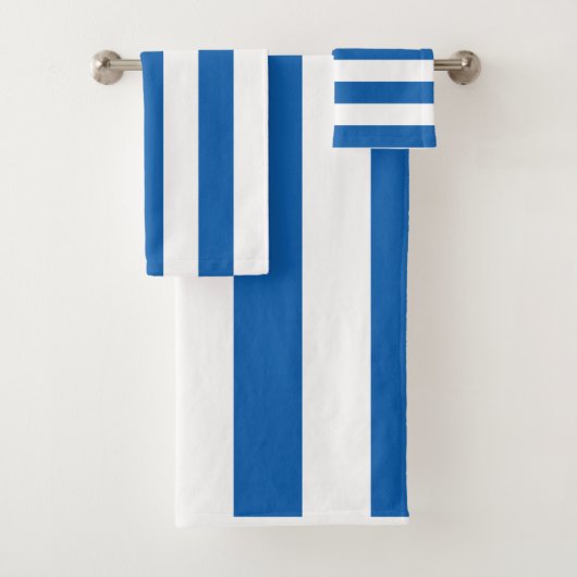Greece Flag Badhandtuch Set (Insitu)