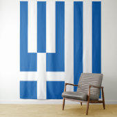 Greece flag  wandteppich (Beispiel)