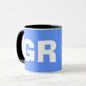 Greece* GR Landeskennzahl-Tasse Tasse (Vorderseite Links)