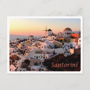 Greece - Santorini - Thera - Thira - Oia - Postkarte