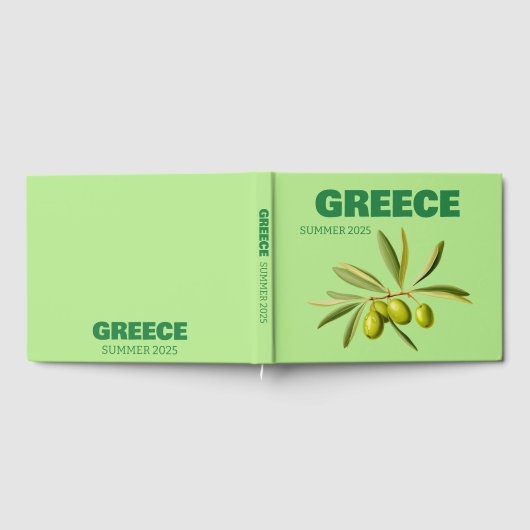 Greece travel coffee table book gästebuch (Voll)