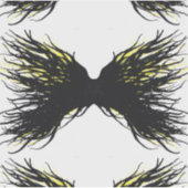 Greed Abstract 7 Deadly Sins Alcohol Ink Art Aufkleber (Vorderseite)