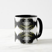 Greed Abstract 7 Deadly Sins Alcohol Ink Art Tasse (VorderseiteRechts)