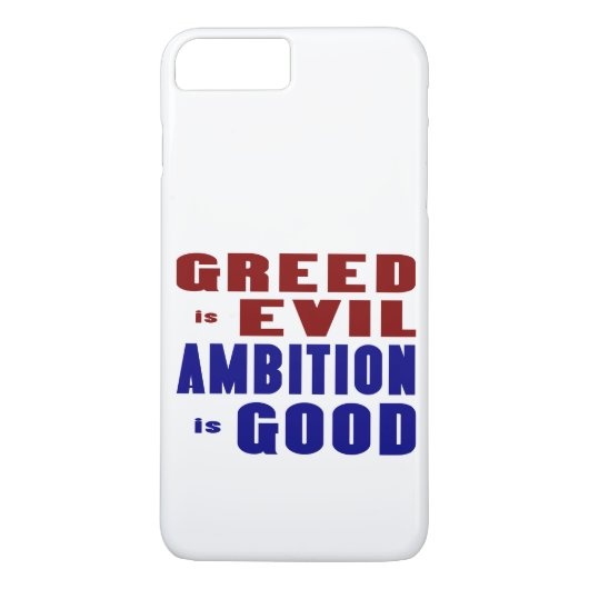 Greed and Ambition Case-Mate iPhone Hülle (Rückseite)