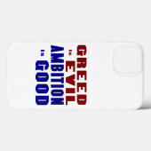 Greed and Ambition Case-Mate iPhone Hülle (Rückseite (Horizontal))