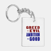 Greed and Ambition Schlüsselanhänger (Vorderseite links)