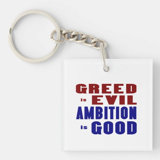 Greed and Ambition Schlüsselanhänger (Vorderseite)