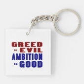 Greed and Ambition Schlüsselanhänger (Rückseite)