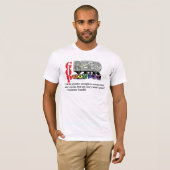 GREED ÜBER MENSCHEN T-Shirt (Vorne ganz)