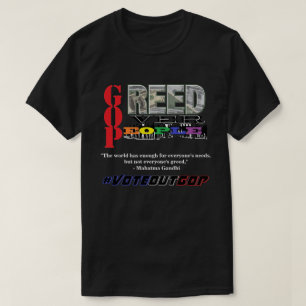GREED ÜBER MENSCHEN #VOTEOUTGOP T-Shirt
