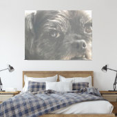 Greedo Watches Leinwanddruck (Insitu (Schlafzimmer))