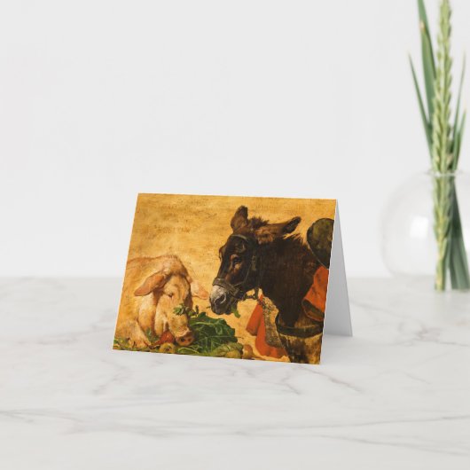 Greedy and Lazy, Moderate und Industrielle Dankeskarte (Vorderseite)