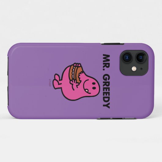 Greedy Eating Cake Case-Mate iPhone Hülle (Rückseite (Horizontal))