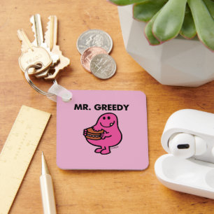 Greedy Eating Cake Schlüsselanhänger