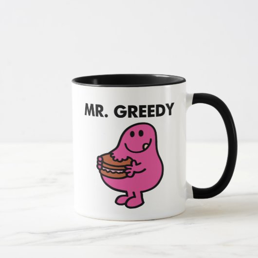 Greedy Eating Cake Tasse (Rechts)