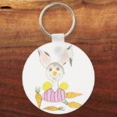 Greedy for Carrots Schlüsselanhänger (Vorderseite)