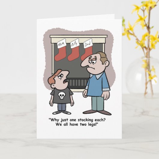 Greedy Kid Karte (Gelbe Blume)